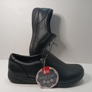 Men's Black Slip-On Shoes